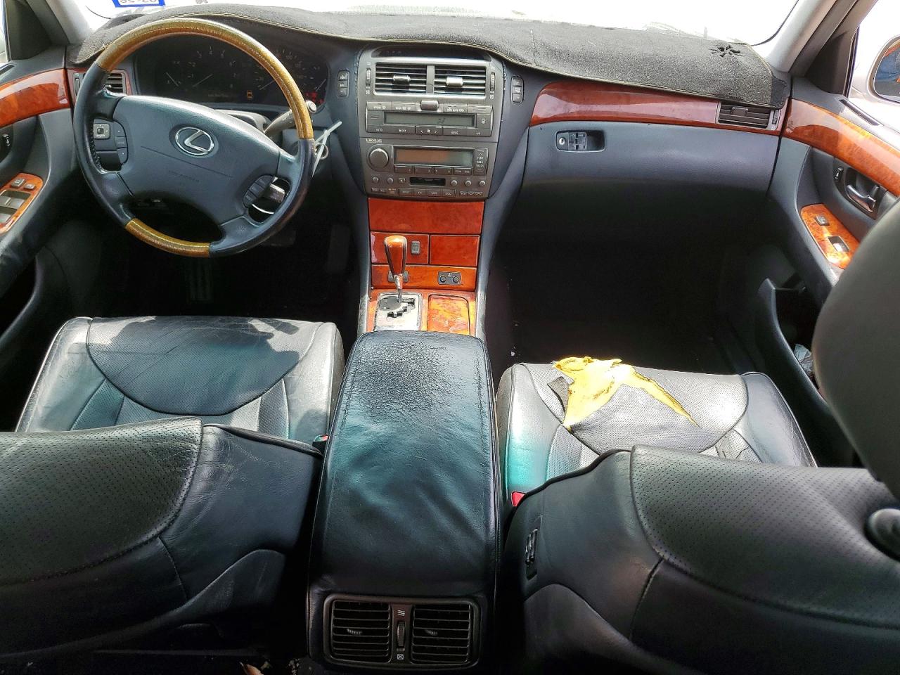 2005 Lexus Ls 430 Silver vin: JTHBN36F655020723