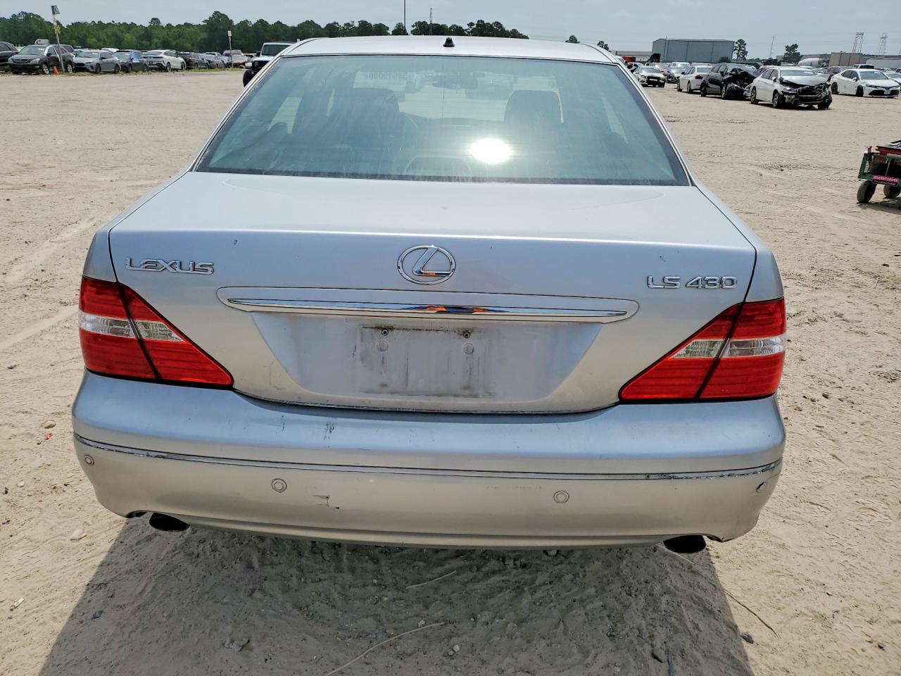 2005 Lexus Ls 430 Silver vin: JTHBN36F655020723