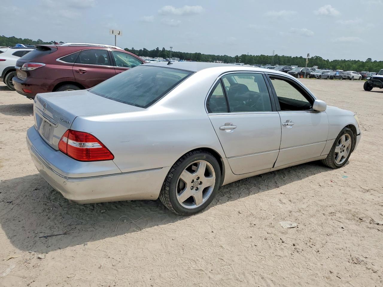 2005 Lexus Ls 430 Silver vin: JTHBN36F655020723