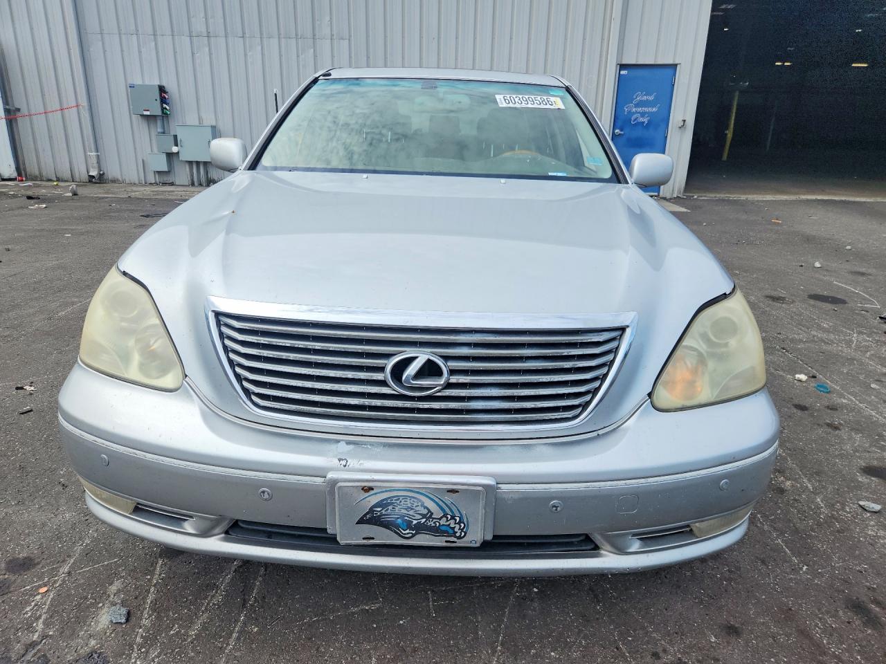 2005 Lexus Ls 430 Silver vin: JTHBN36F655021368