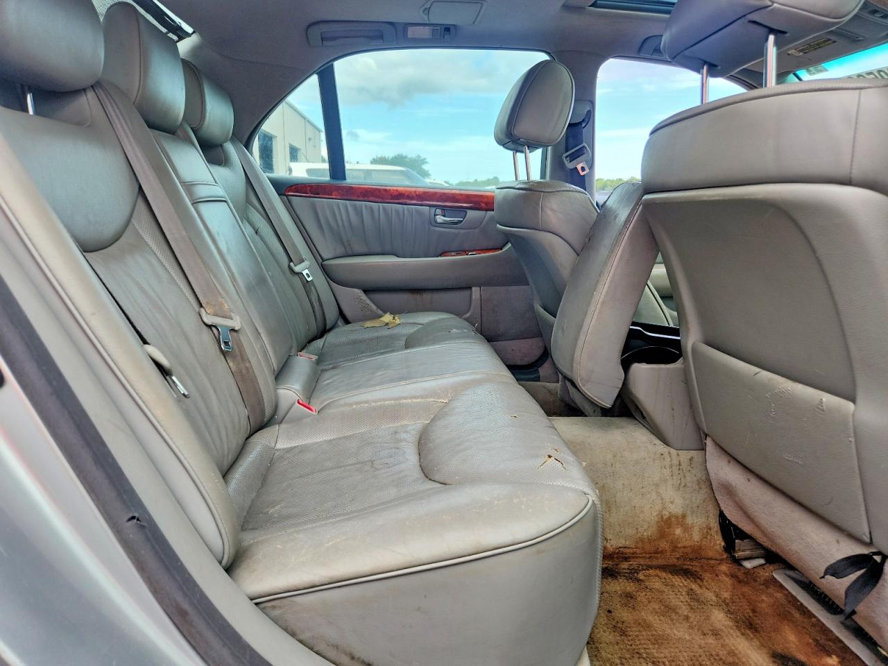2005 Lexus Ls 430 Silver vin: JTHBN36F655021368