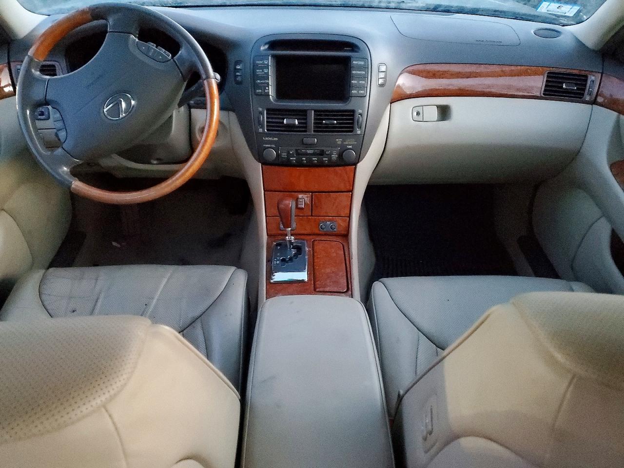 2005 Lexus Ls 430 Base Green vin: JTHBN36F655025338