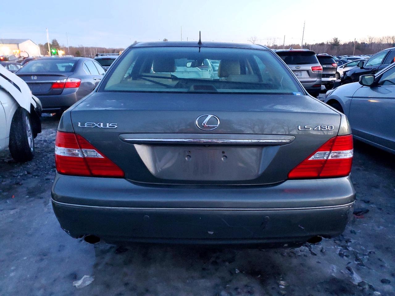 2005 Lexus Ls 430 Base Green vin: JTHBN36F655025338