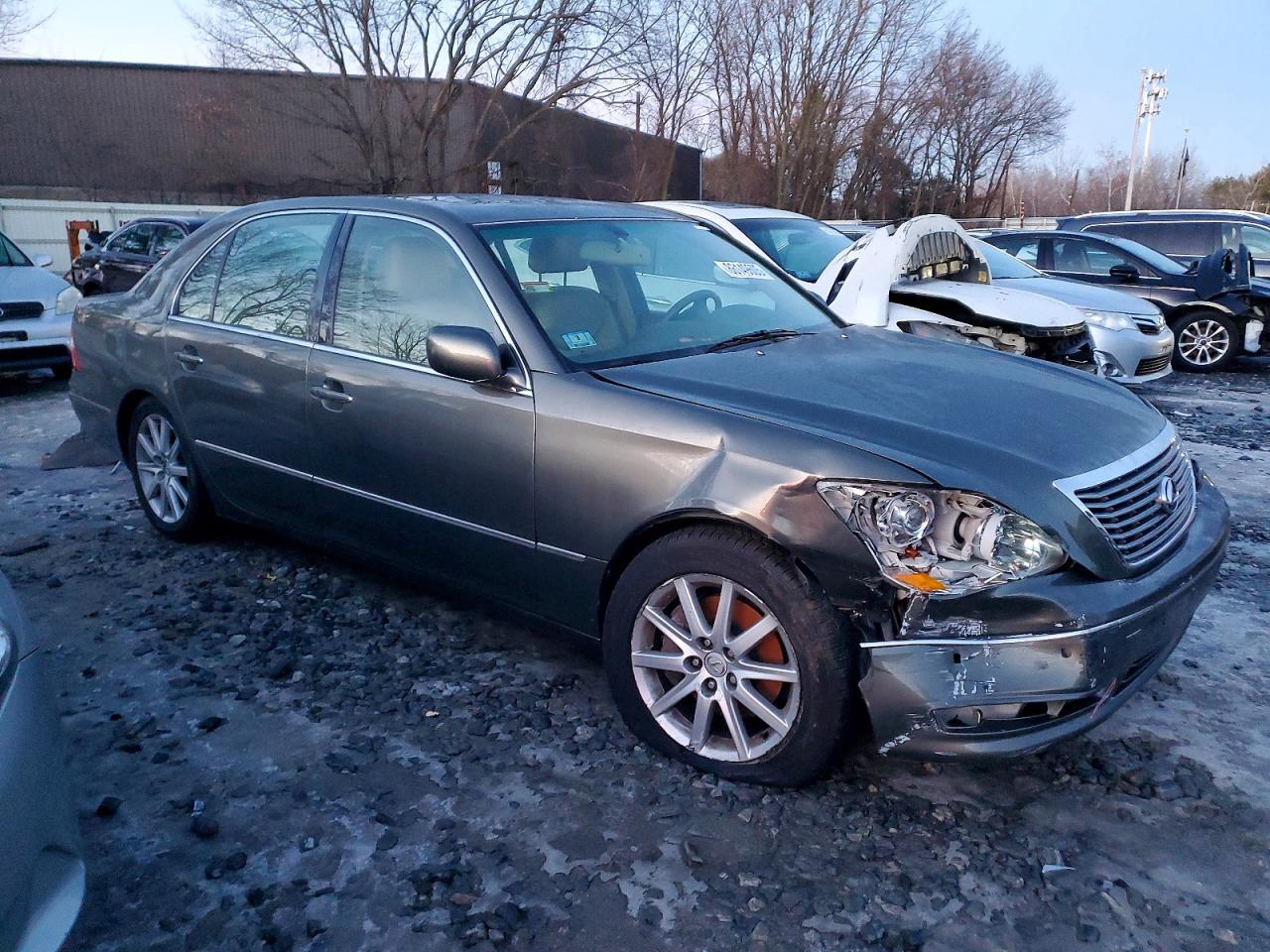 2005 Lexus Ls 430 Base Green vin: JTHBN36F655025338