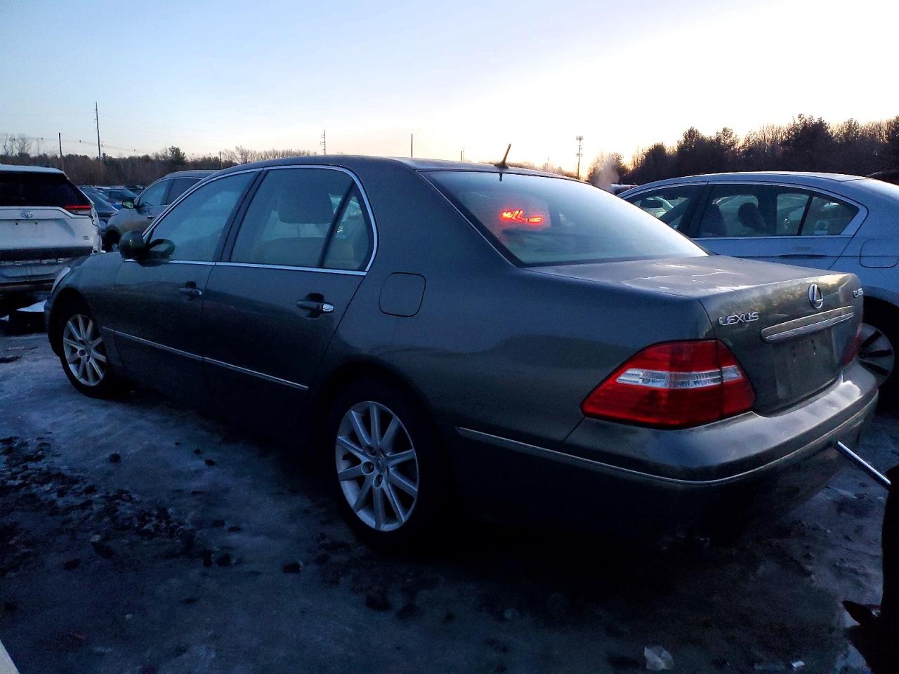 2005 Lexus Ls 430 Base Green vin: JTHBN36F655025338