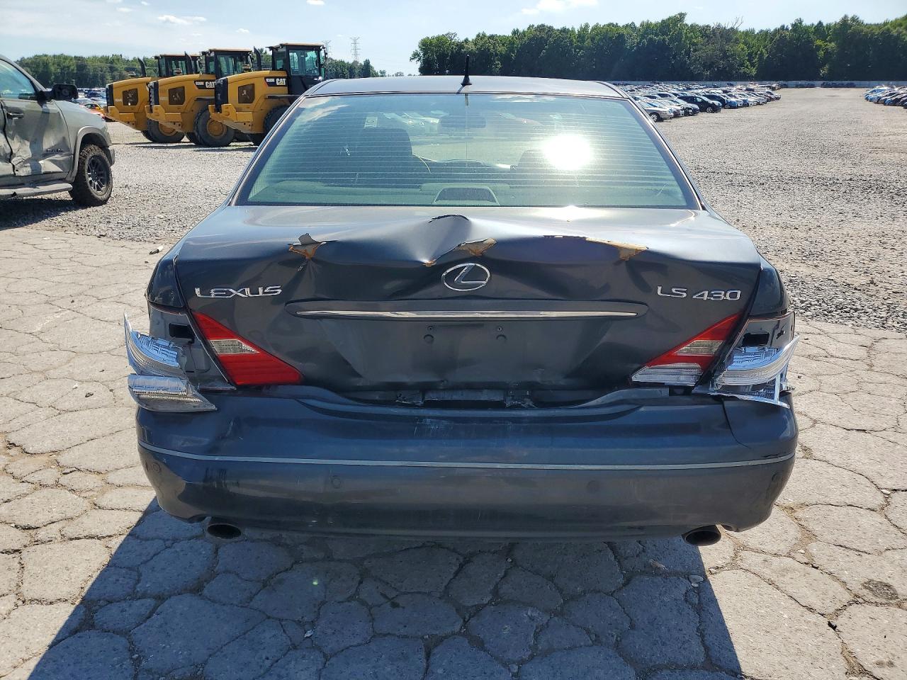 2005 Lexus Ls 430 Black vin: JTHBN36F655026862