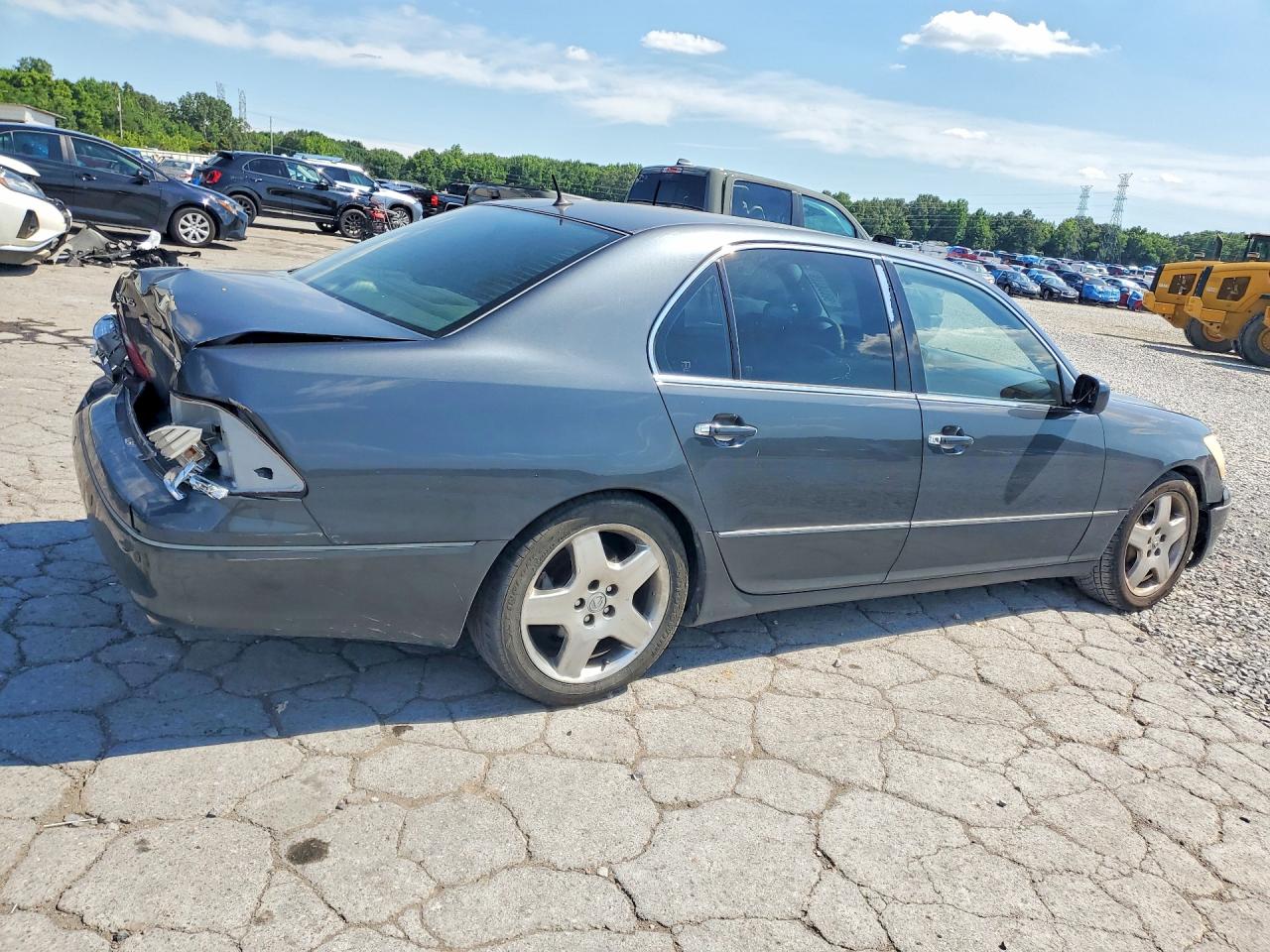 2005 Lexus Ls 430 Black vin: JTHBN36F655026862