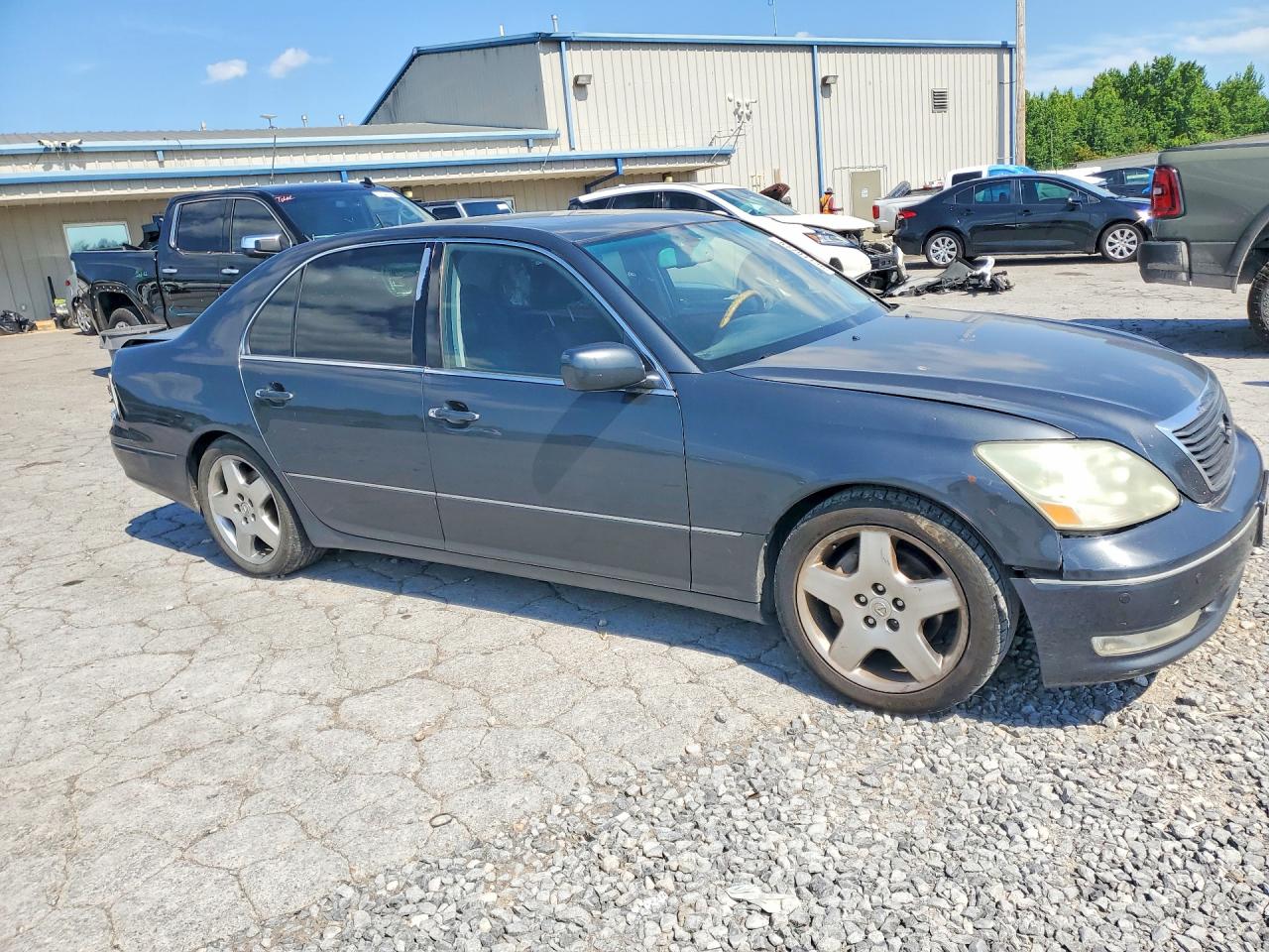 2005 Lexus Ls 430 Black vin: JTHBN36F655026862