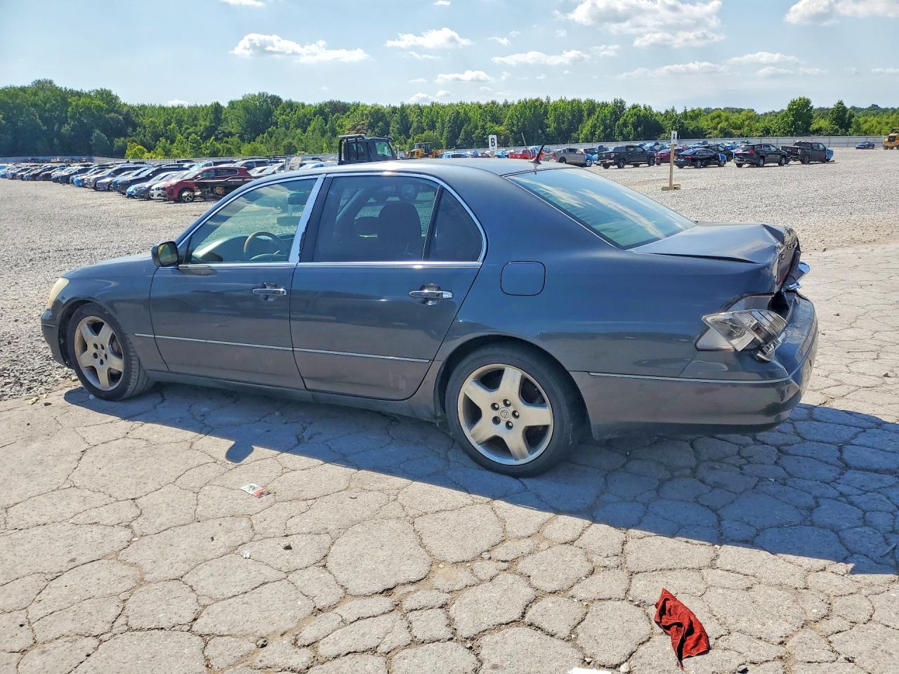 2005 Lexus Ls 430 Black vin: JTHBN36F655026862