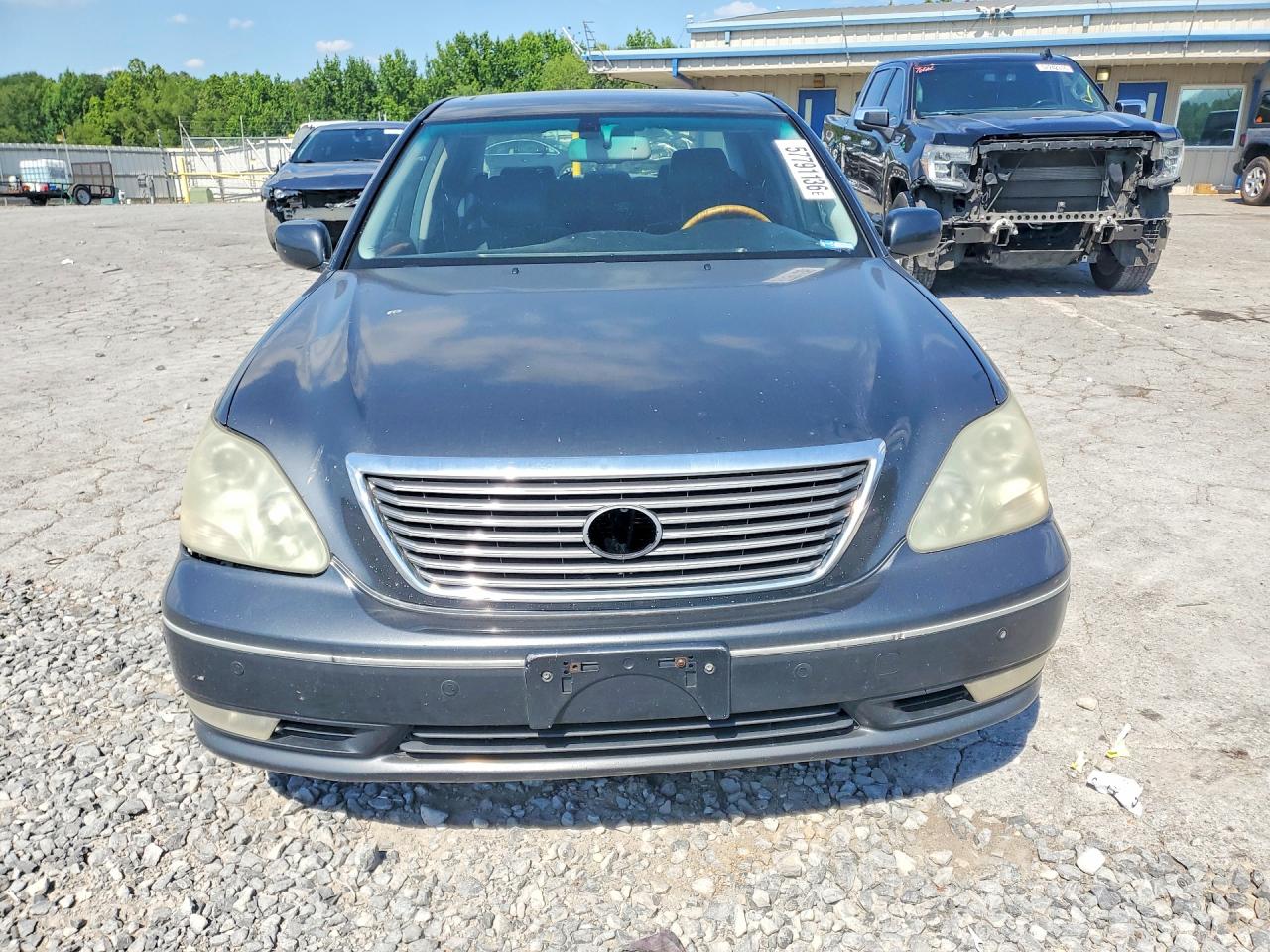 2005 Lexus Ls 430 Black vin: JTHBN36F655026862