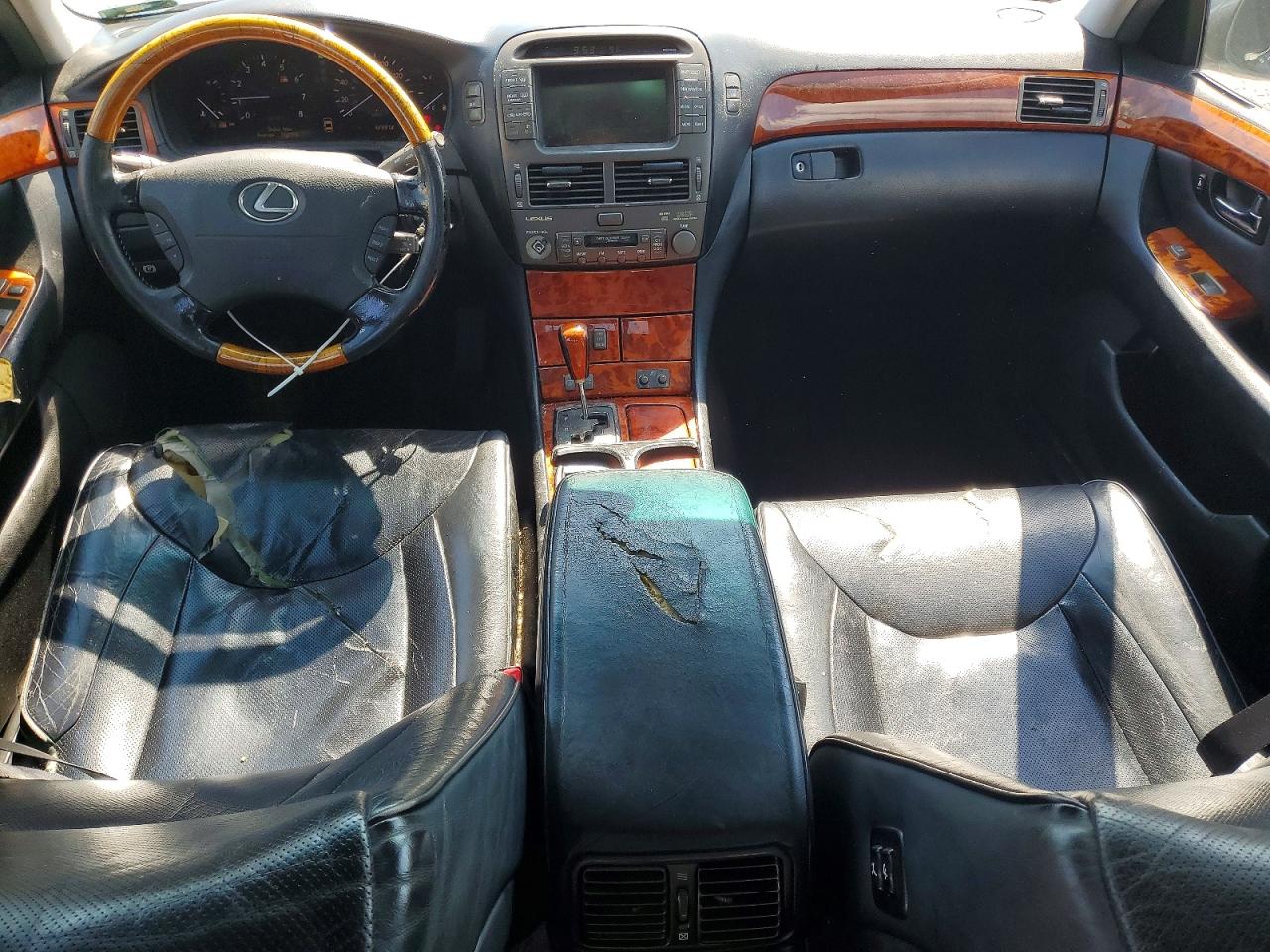 2005 Lexus Ls 430 Black vin: JTHBN36F655026862