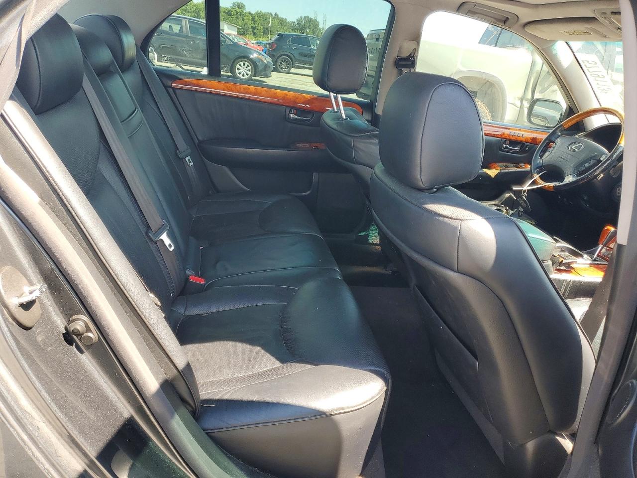 2005 Lexus Ls 430 Black vin: JTHBN36F655026862
