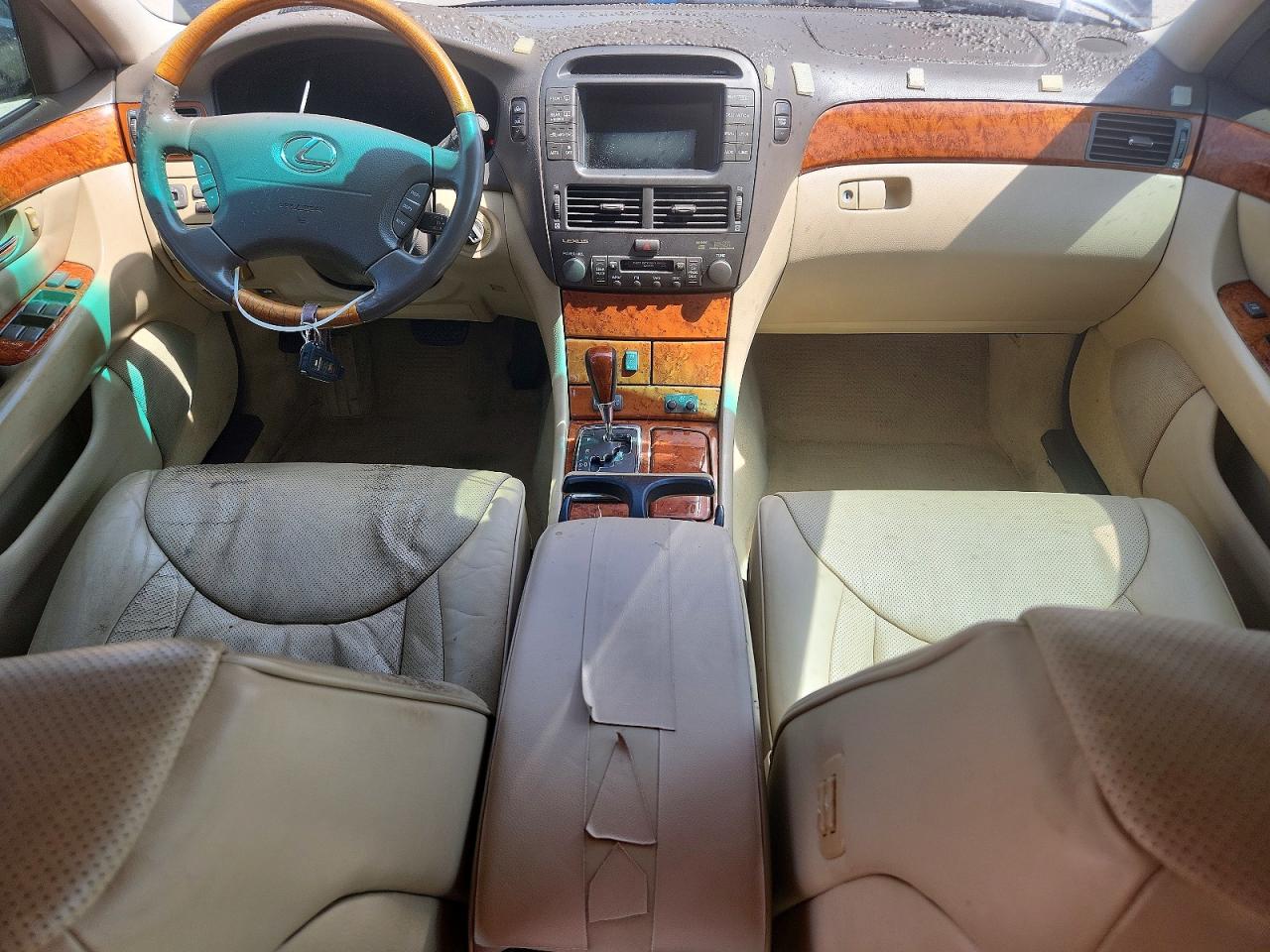 2006 Lexus Ls 430 Black vin: JTHBN36F665042349