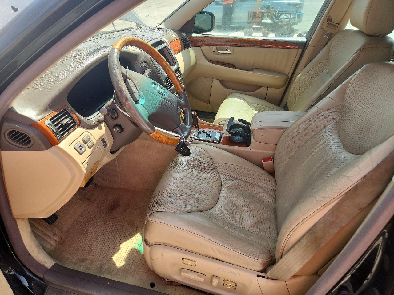 2006 Lexus Ls 430 Black vin: JTHBN36F665042349