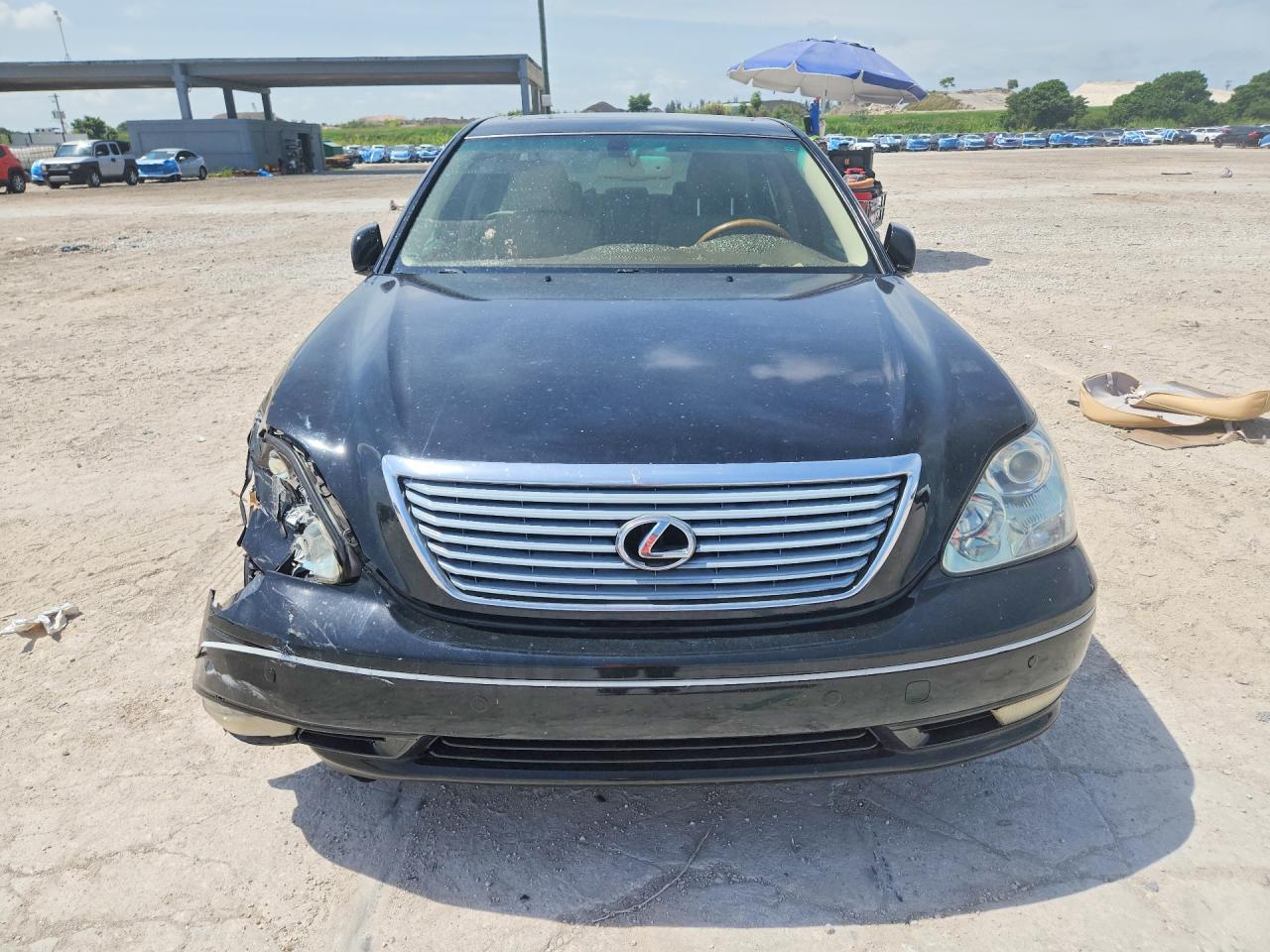 2006 Lexus Ls 430 Black vin: JTHBN36F665042349
