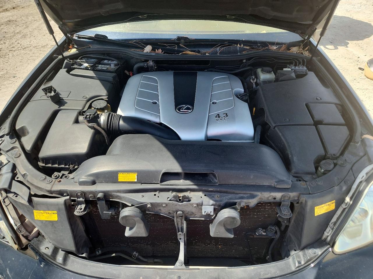 2006 Lexus Ls 430 Black vin: JTHBN36F665042349
