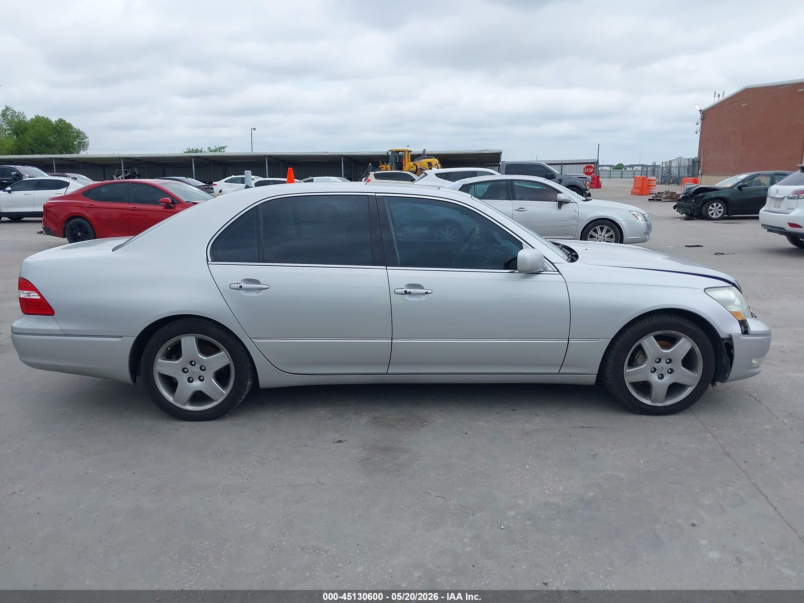 2006 Lexus Ls 430 Silver vin: JTHBN36F665050418