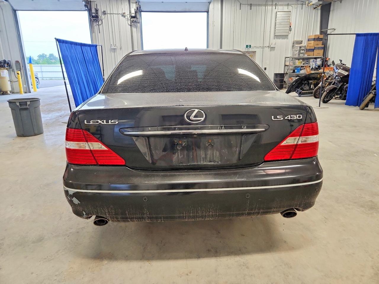2004 Lexus Ls 430 Black vin: JTHBN36F740127646
