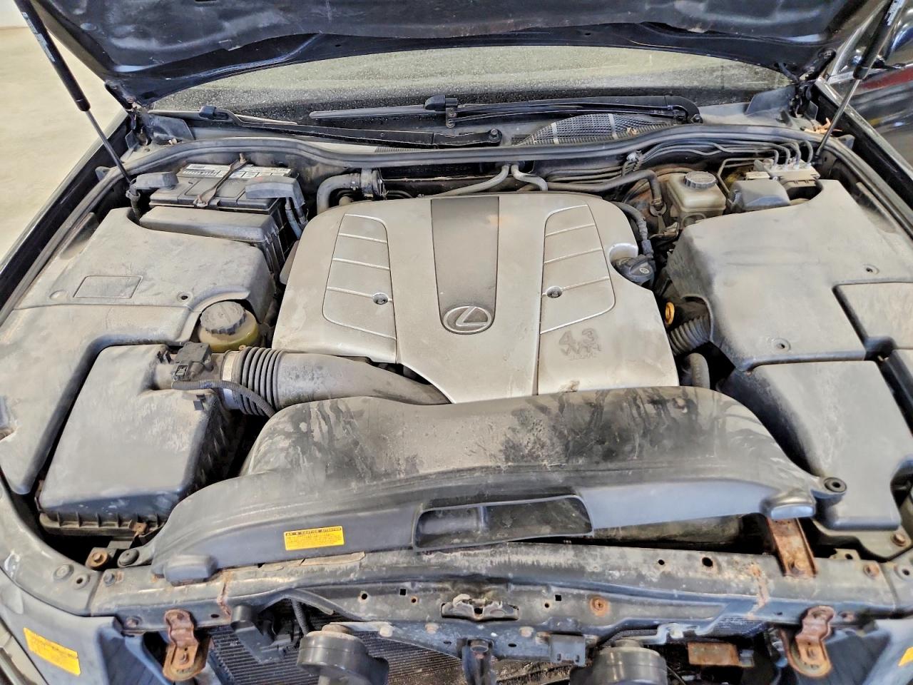 2004 Lexus Ls 430 Black vin: JTHBN36F740127646