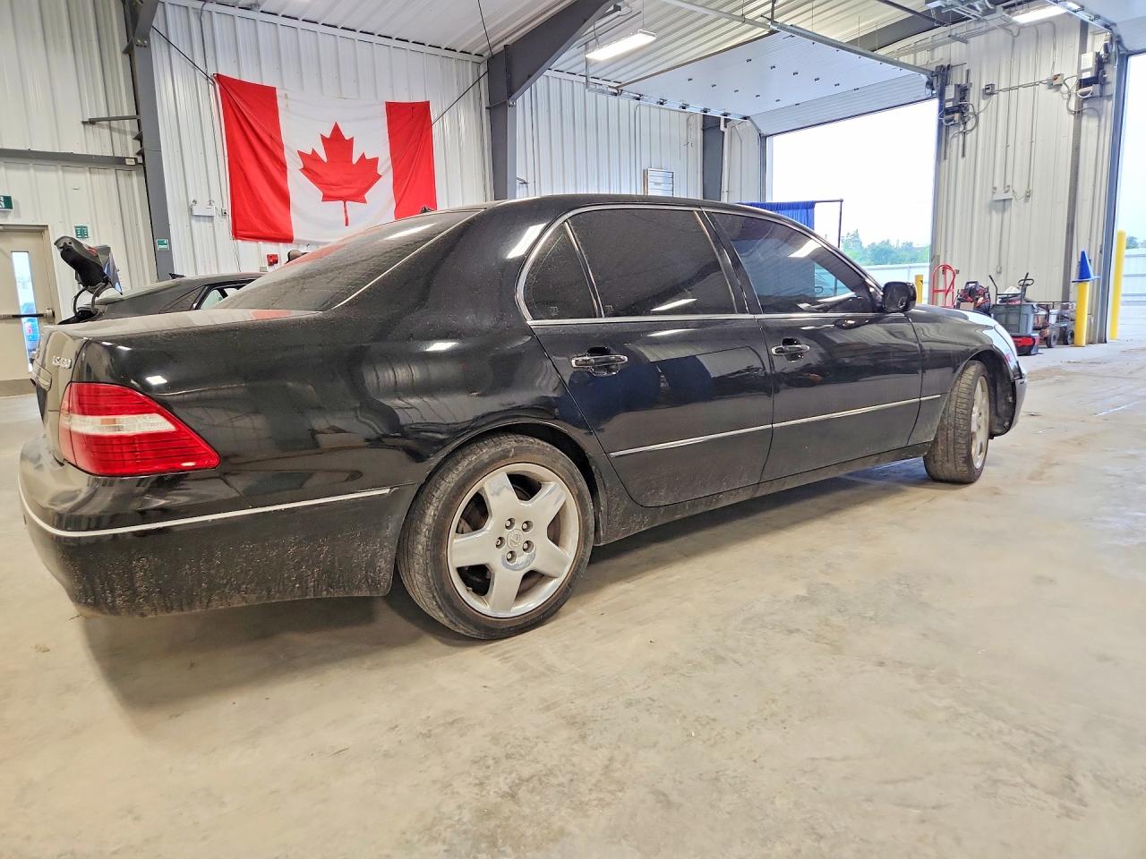 2004 Lexus Ls 430 Black vin: JTHBN36F740127646