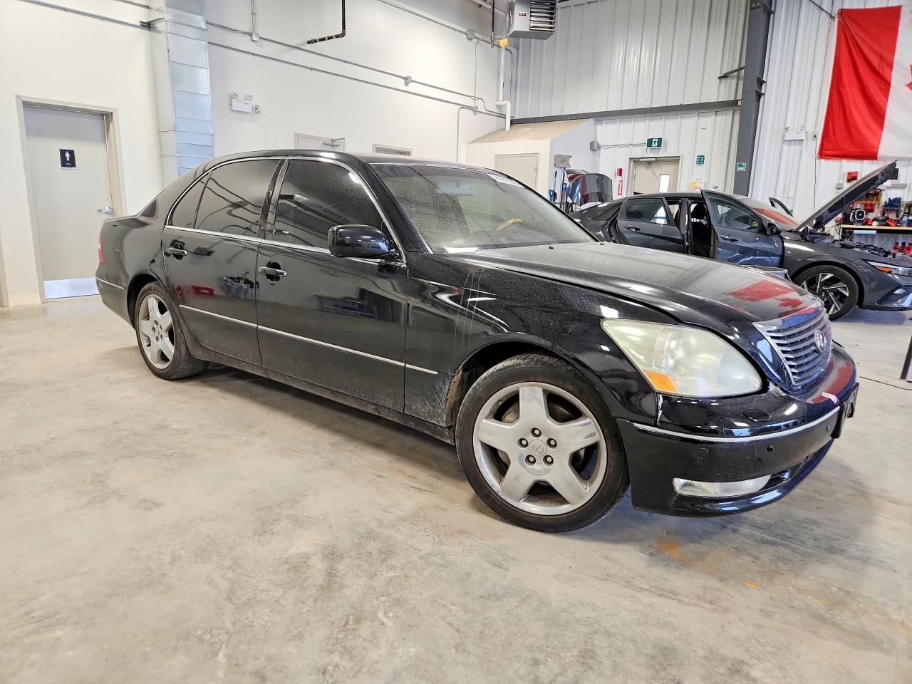 2004 Lexus Ls 430 Black vin: JTHBN36F740127646
