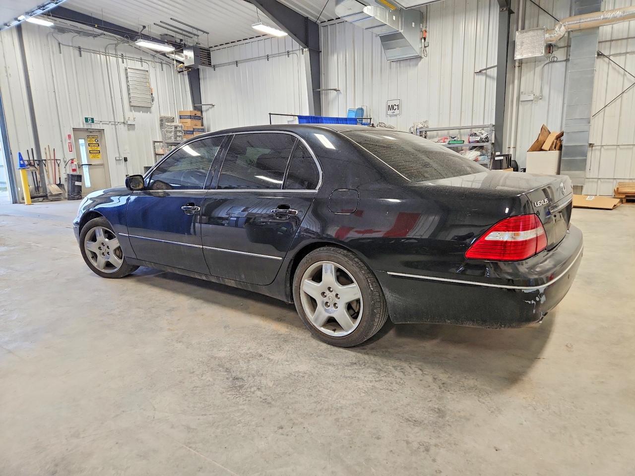 2004 Lexus Ls 430 Black vin: JTHBN36F740127646