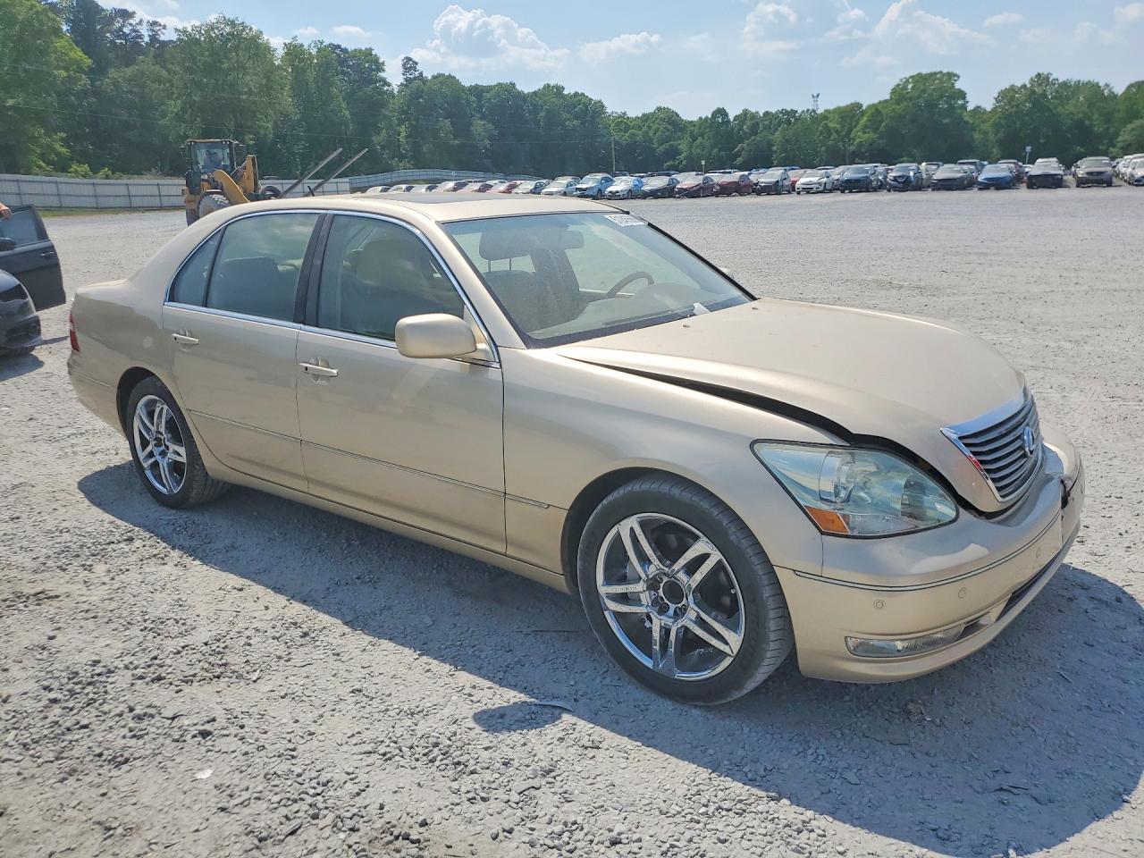 2004 Lexus Ls 430 Beige vin: JTHBN36F740152675