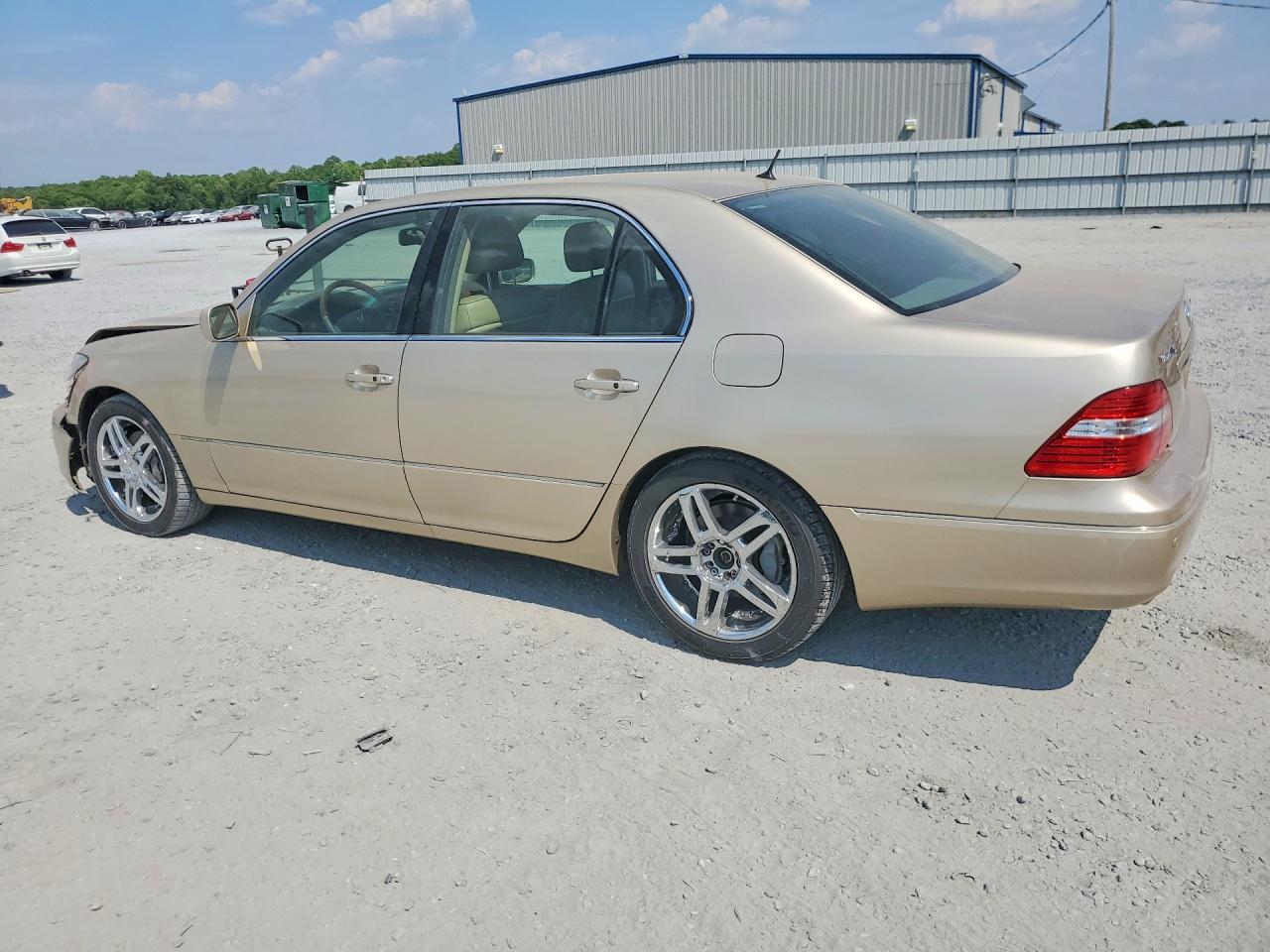 2004 Lexus Ls 430 Beige vin: JTHBN36F740152675