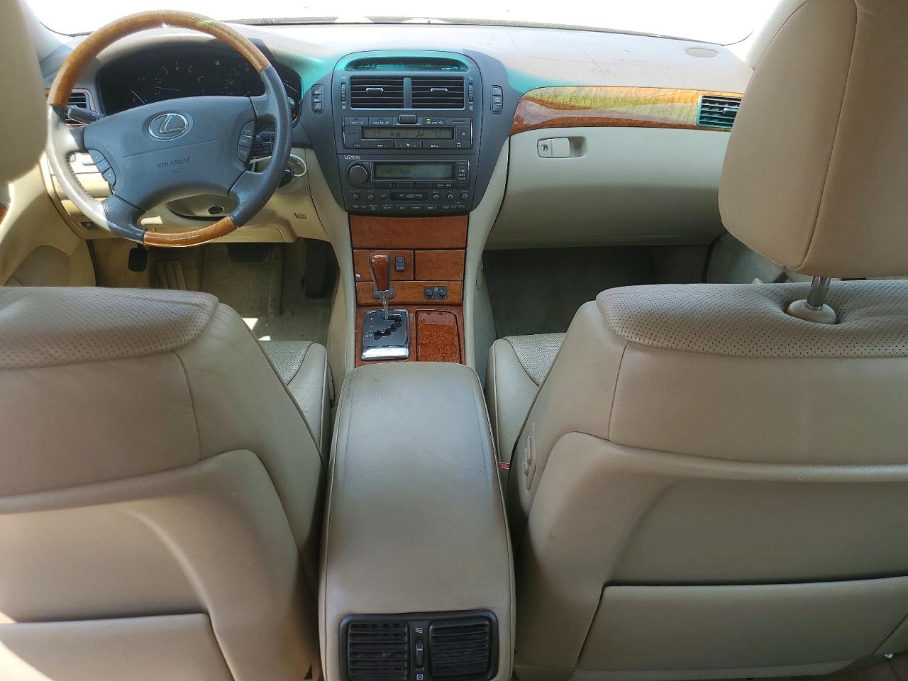 2004 Lexus Ls 430 Beige vin: JTHBN36F740152675