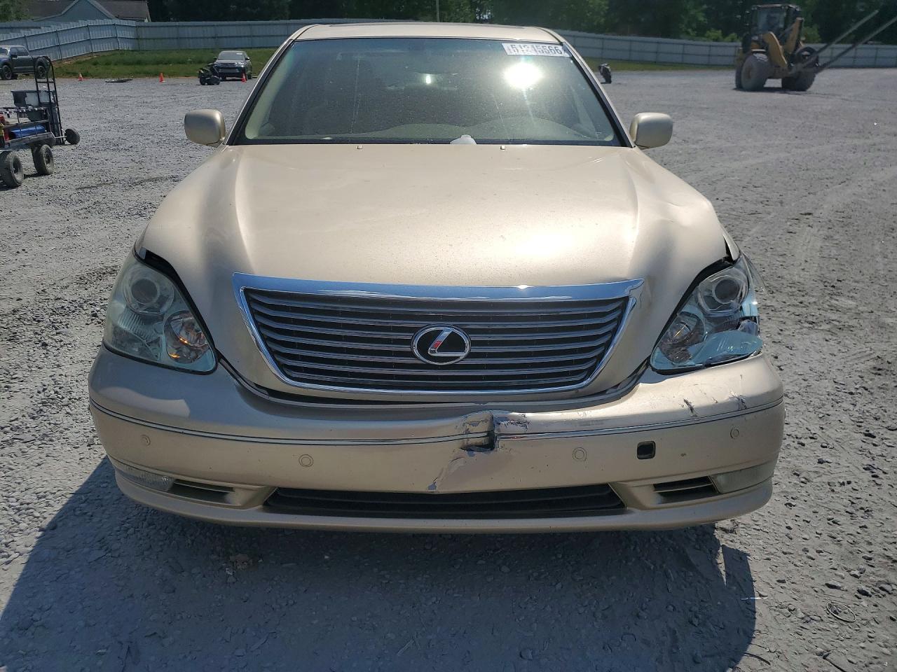2004 Lexus Ls 430 Beige vin: JTHBN36F740152675
