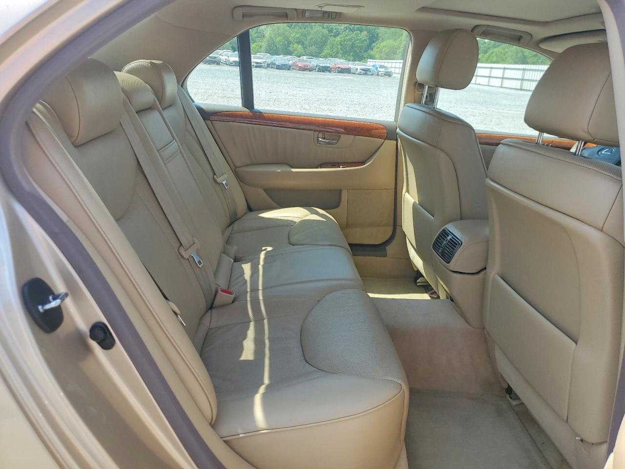 2004 Lexus Ls 430 Beige vin: JTHBN36F740152675