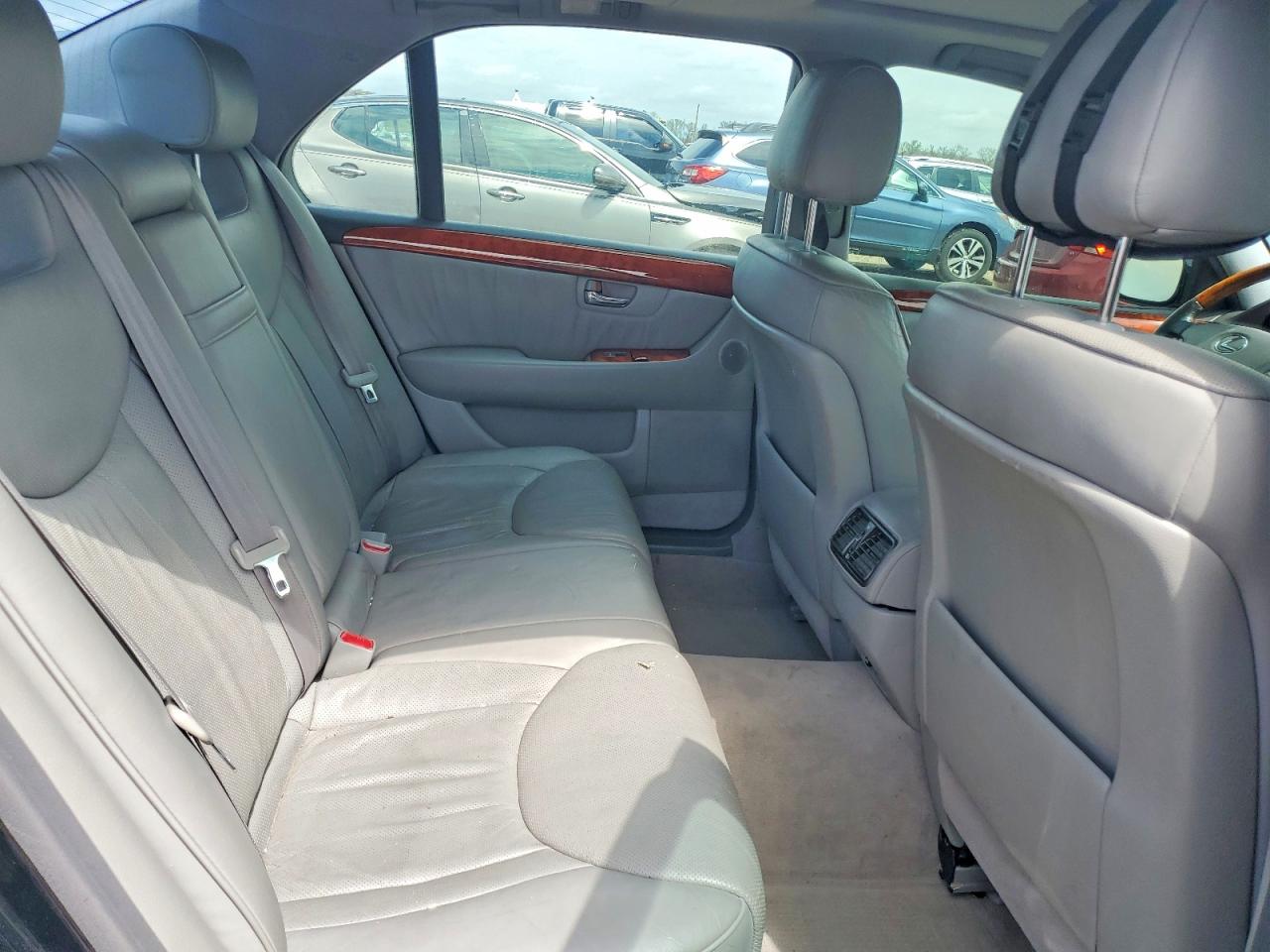 2004 Lexus Ls 430 Black vin: JTHBN36F740156676
