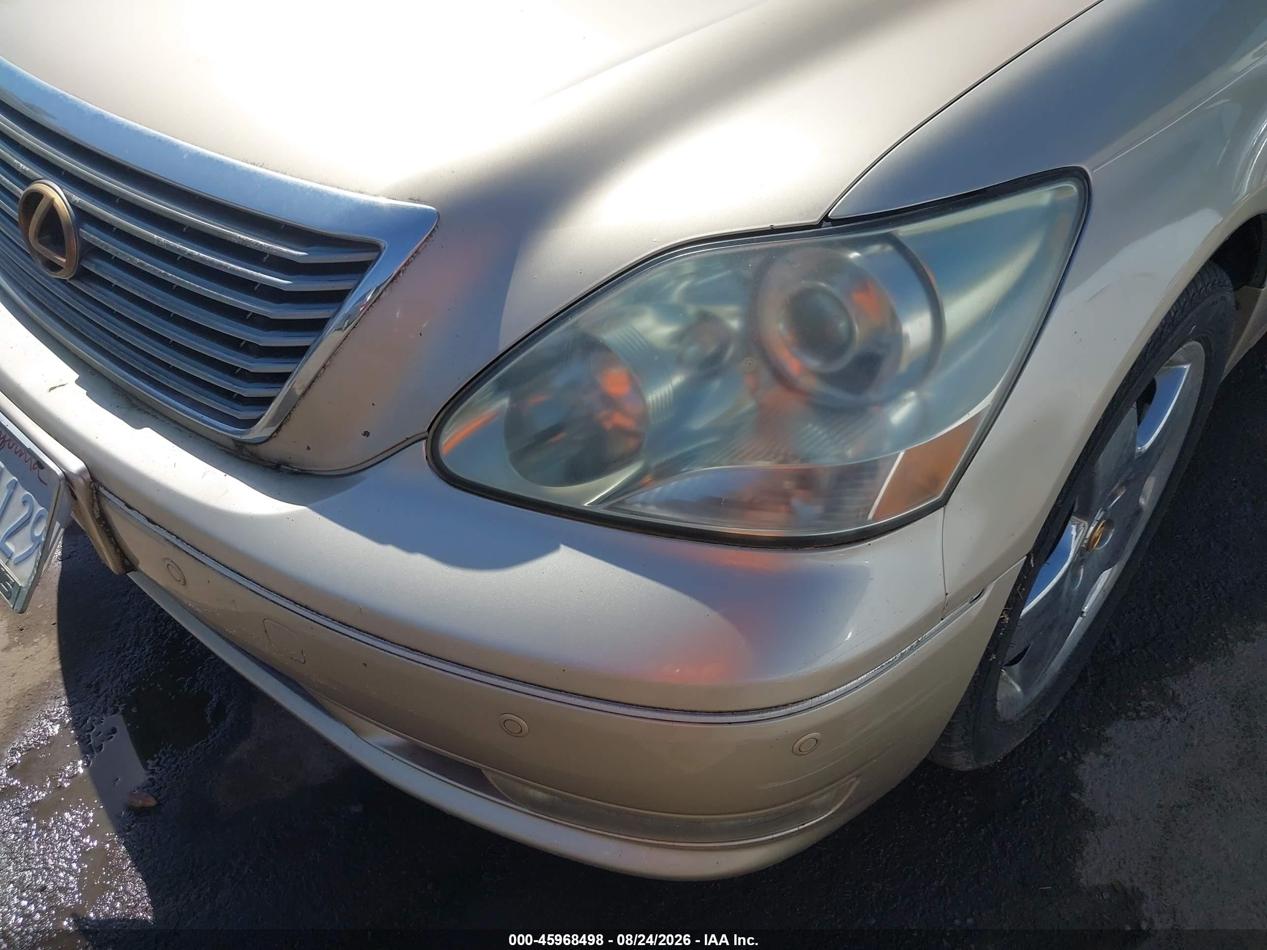 2005 Lexus Ls 430 Brown vin: JTHBN36F755019127