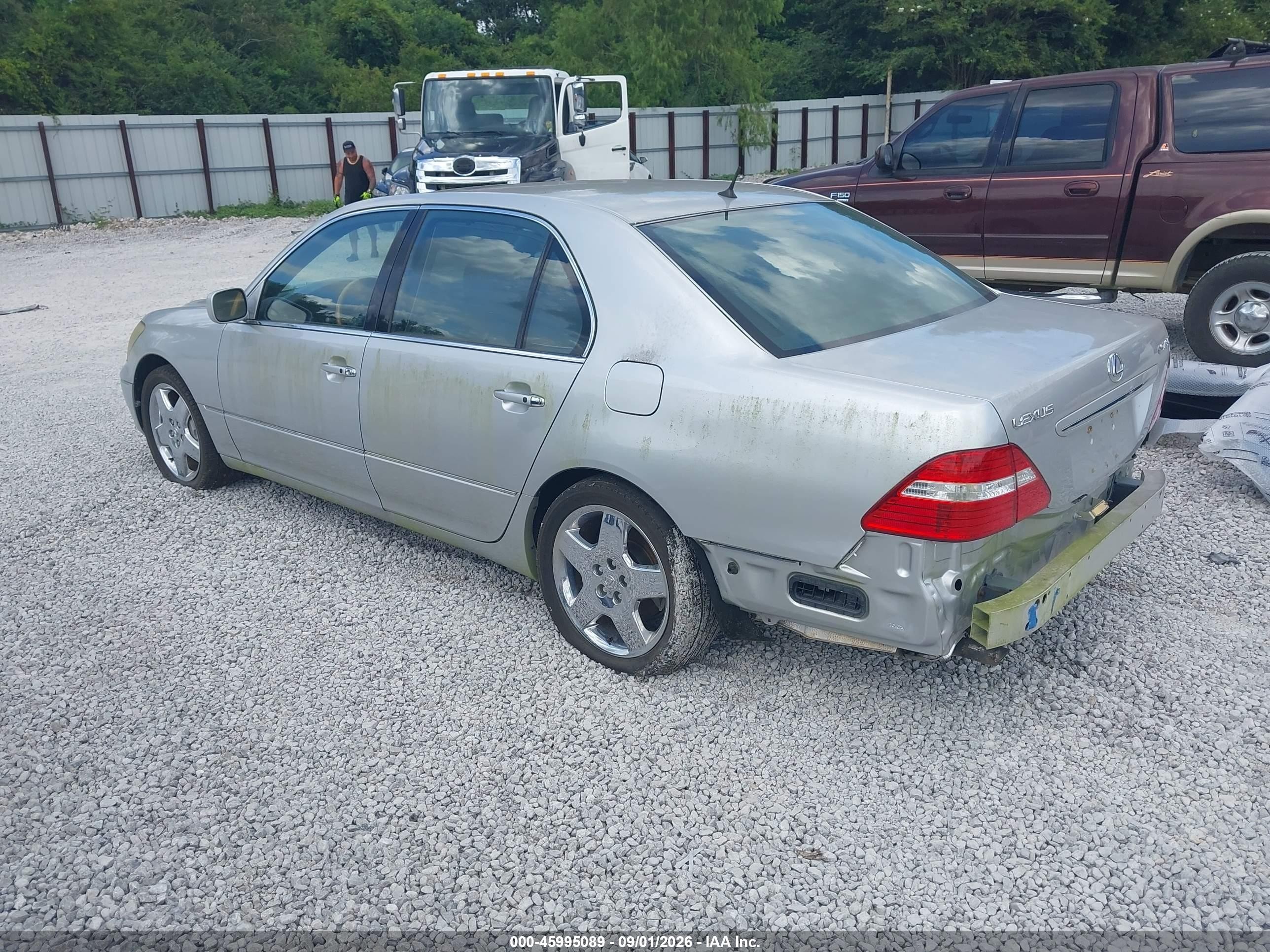 2006 Lexus Ls 430 Silver vin: JTHBN36F765032994