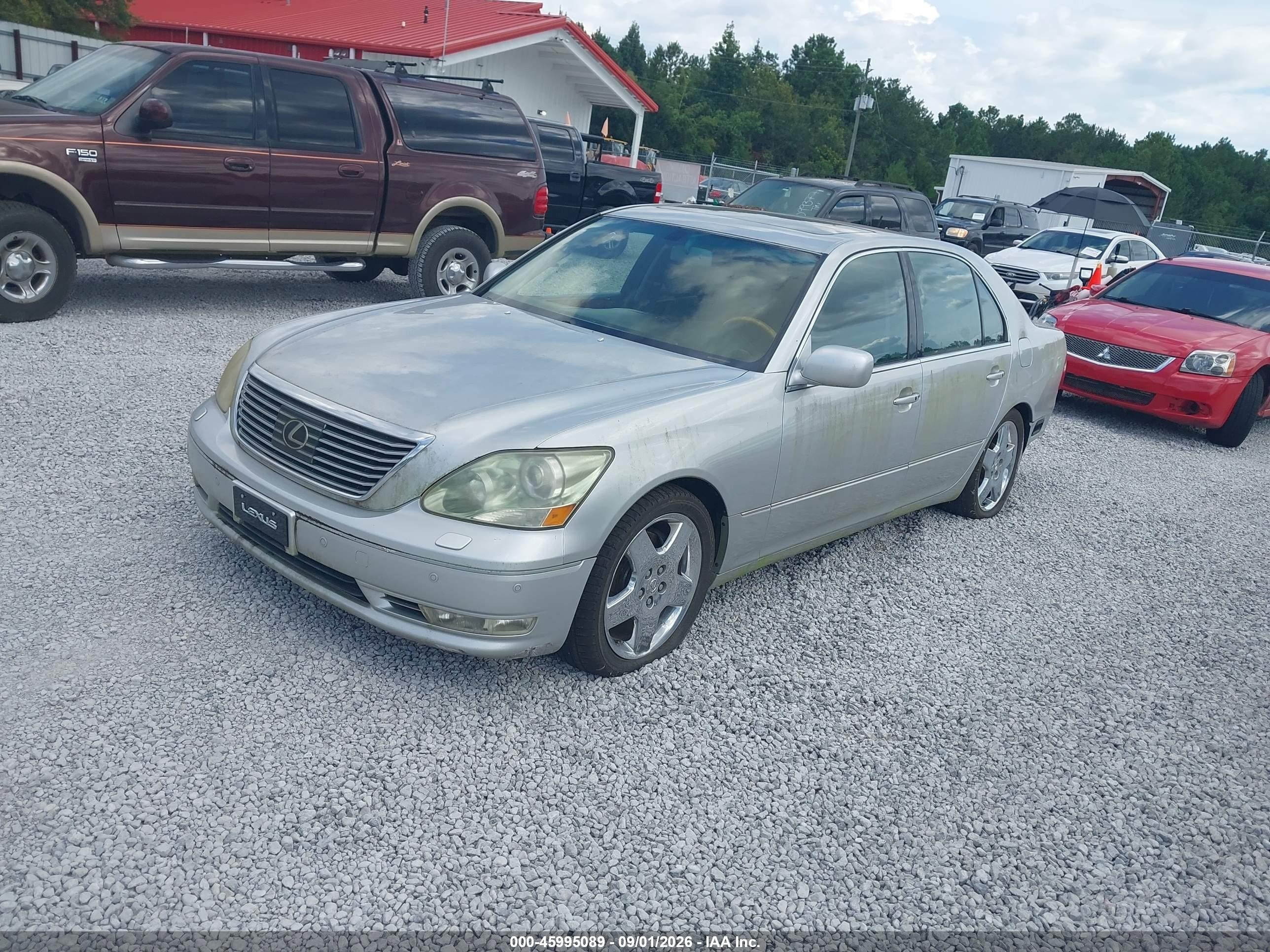2006 Lexus Ls 430 Silver vin: JTHBN36F765032994