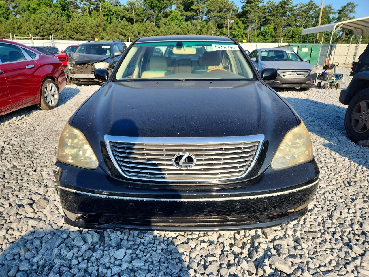 2006 Lexus Ls 430 Black vin: JTHBN36F765053943