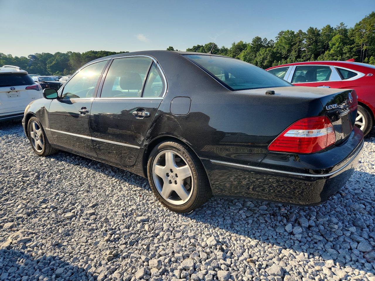 2006 Lexus Ls 430 Black vin: JTHBN36F765053943