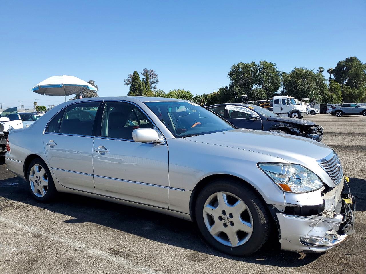 2004 Lexus Ls 430 Серебряный vin: JTHBN36F840134508