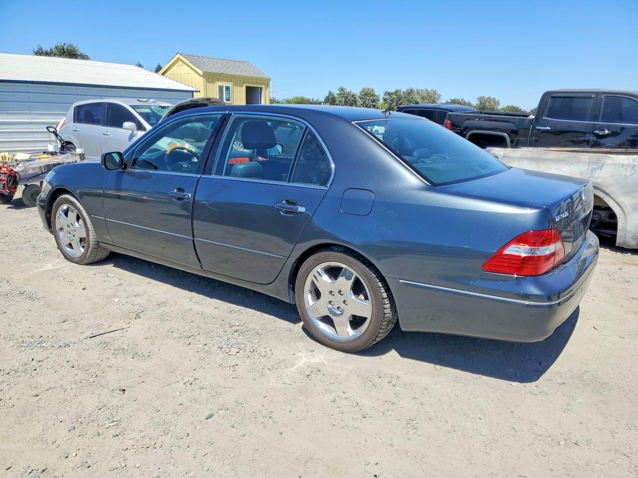 2005 Lexus Ls 430 Black vin: JTHBN36F850175495