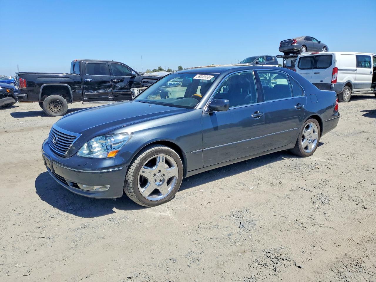 2005 Lexus Ls 430 Black vin: JTHBN36F850175495