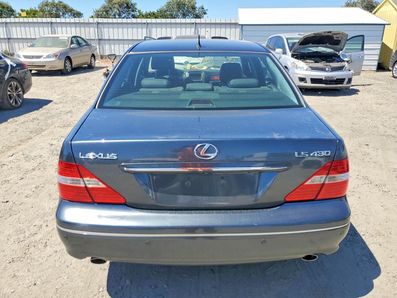 2005 Lexus Ls 430 Black vin: JTHBN36F850175495
