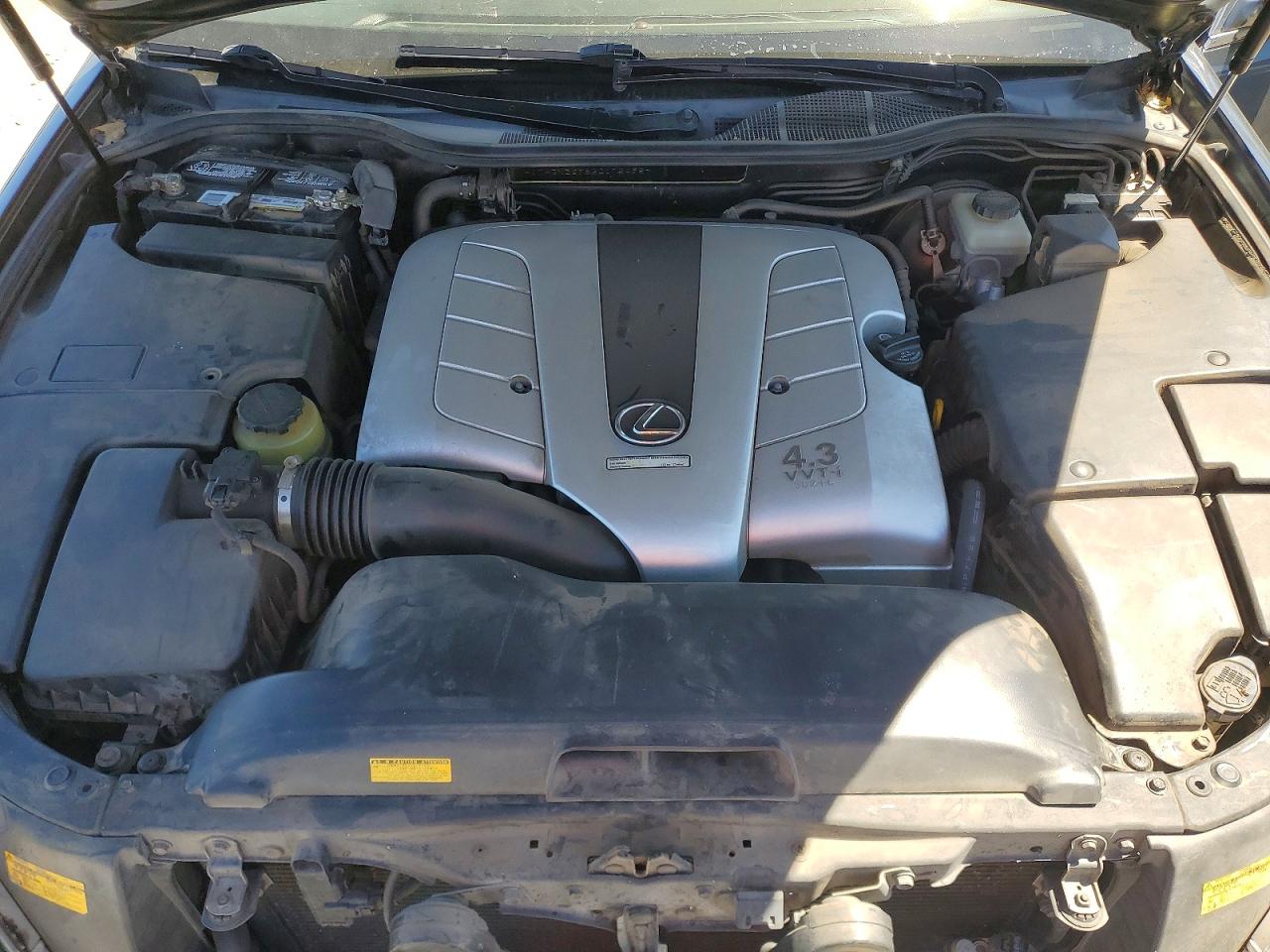 2005 Lexus Ls 430 Black vin: JTHBN36F850175495