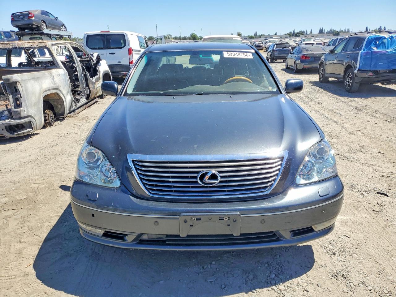 2005 Lexus Ls 430 Black vin: JTHBN36F850175495