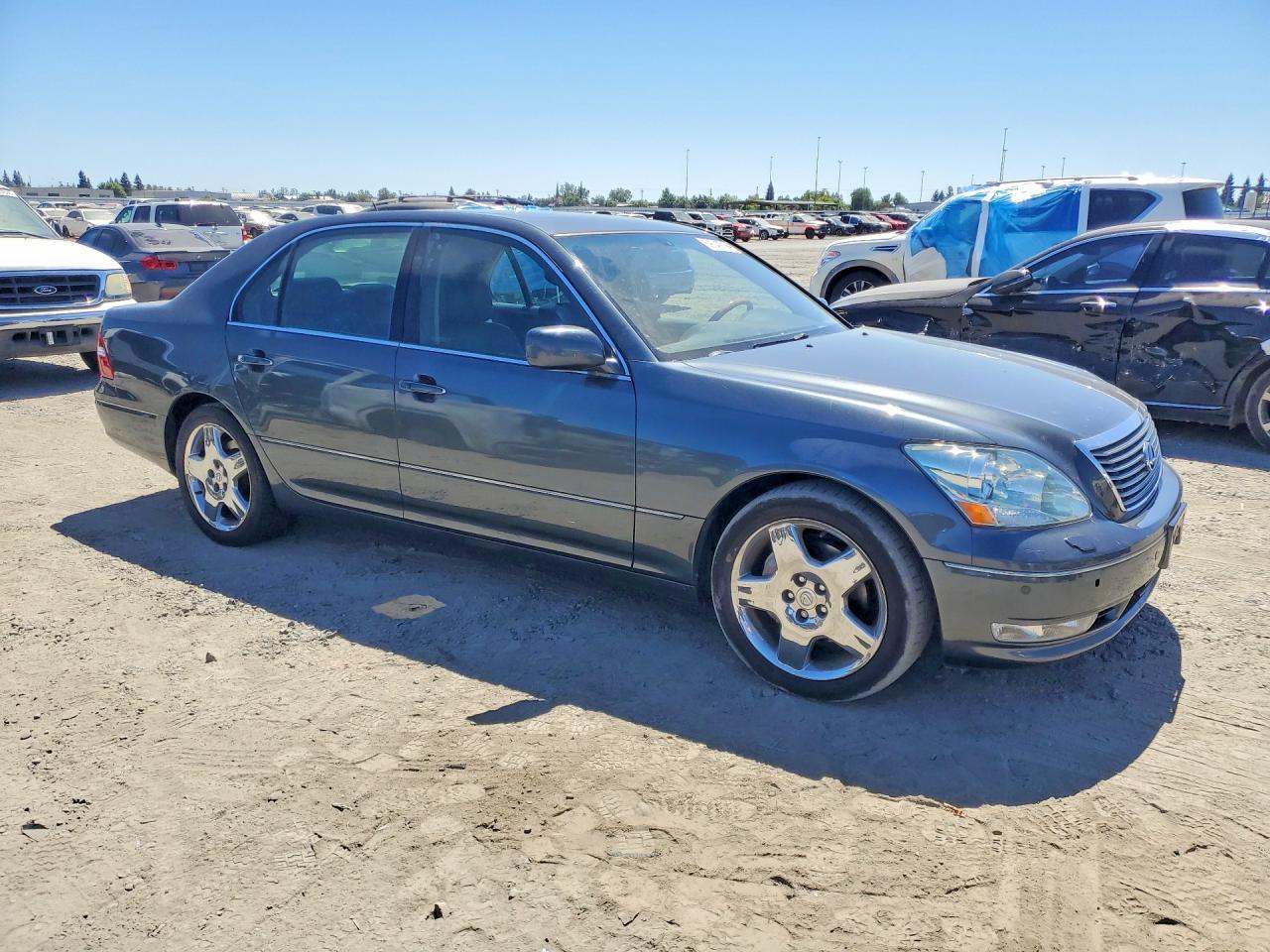 2005 Lexus Ls 430 Black vin: JTHBN36F850175495