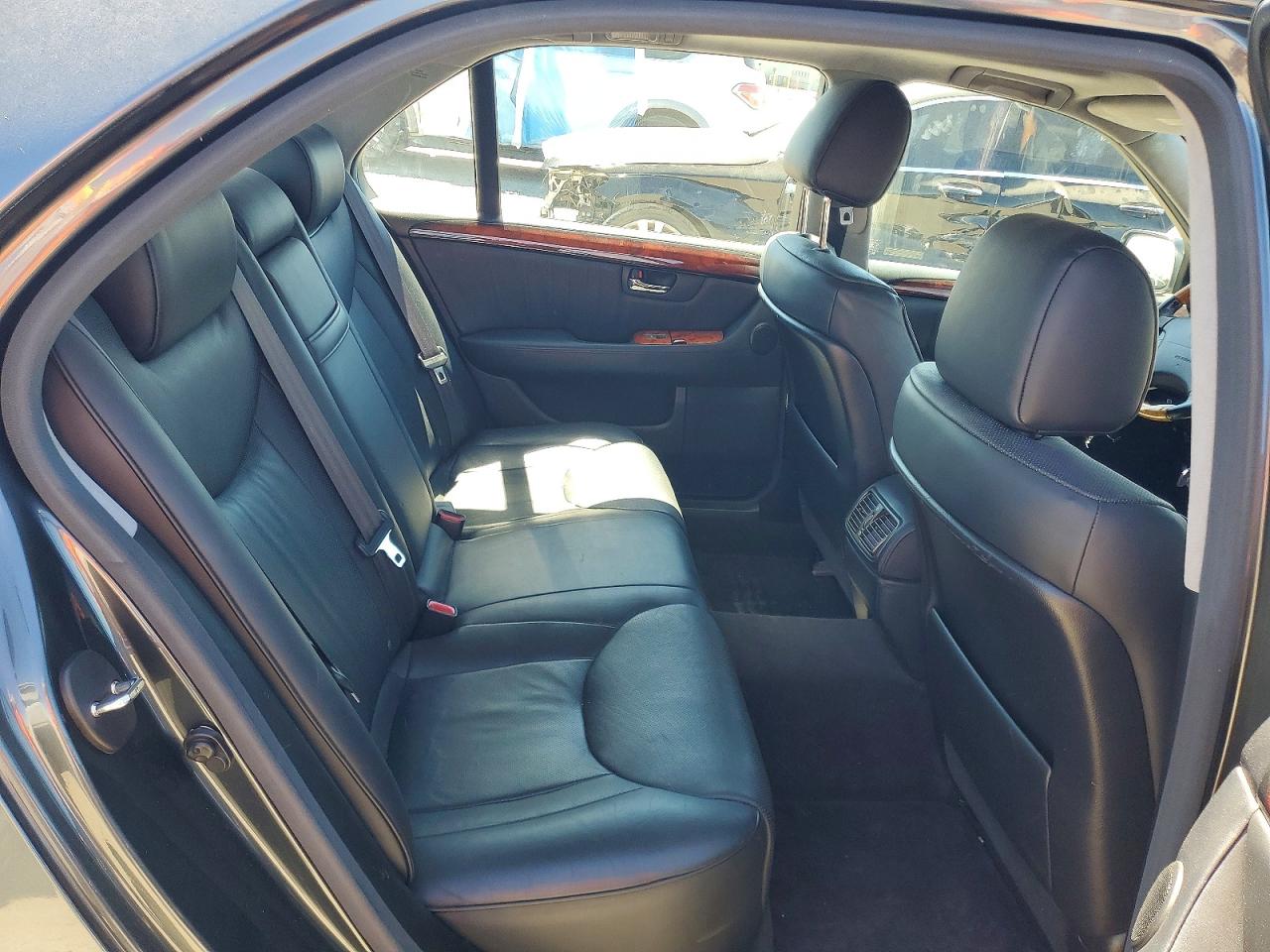 2005 Lexus Ls 430 Black vin: JTHBN36F850175495