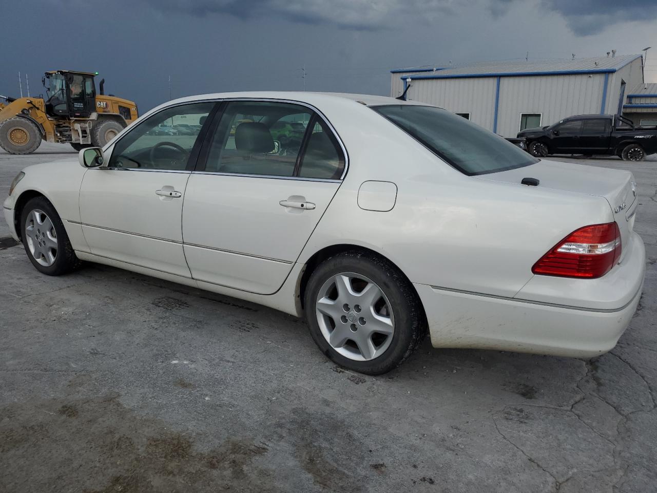 2005 Lexus Ls 430 White vin: JTHBN36F850181006