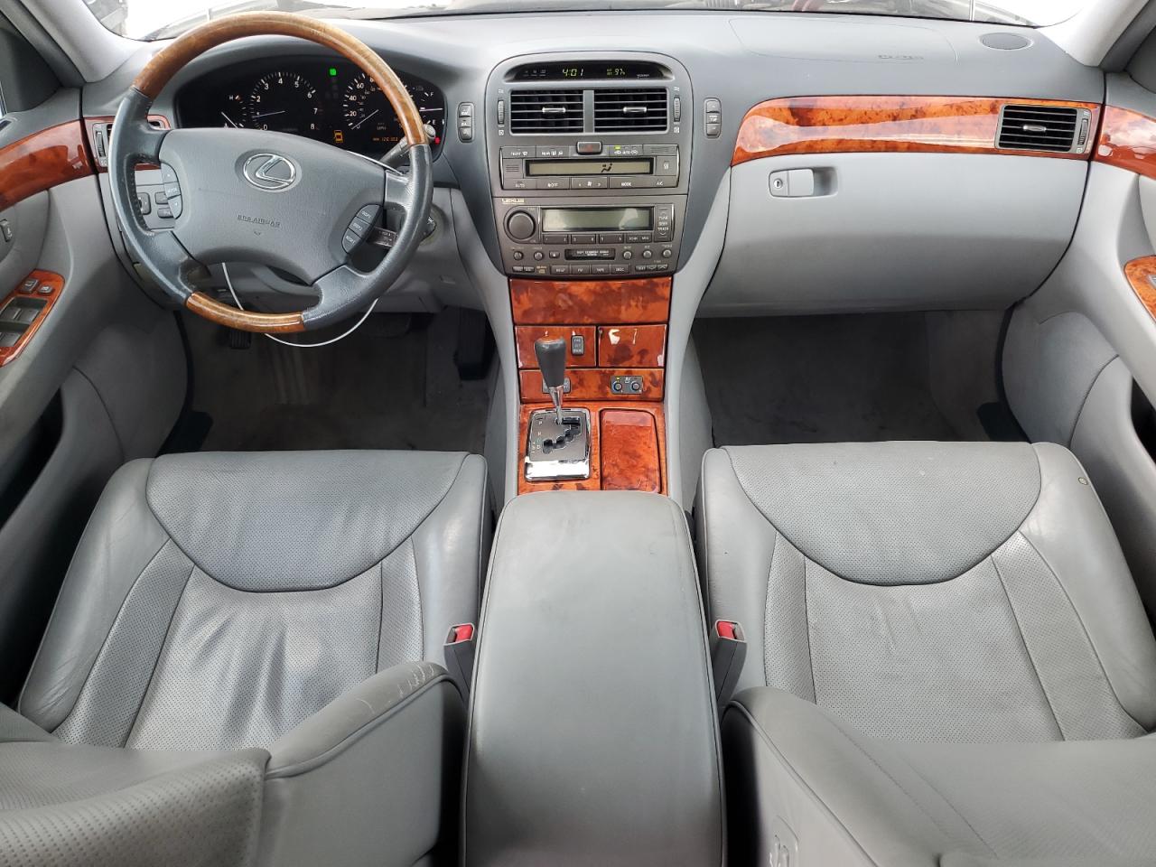2005 Lexus Ls 430 White vin: JTHBN36F850181006