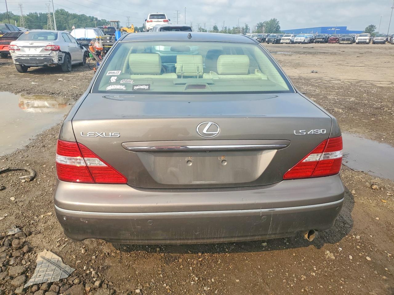 2005 Lexus Ls 430 Tan vin: JTHBN36F855016284