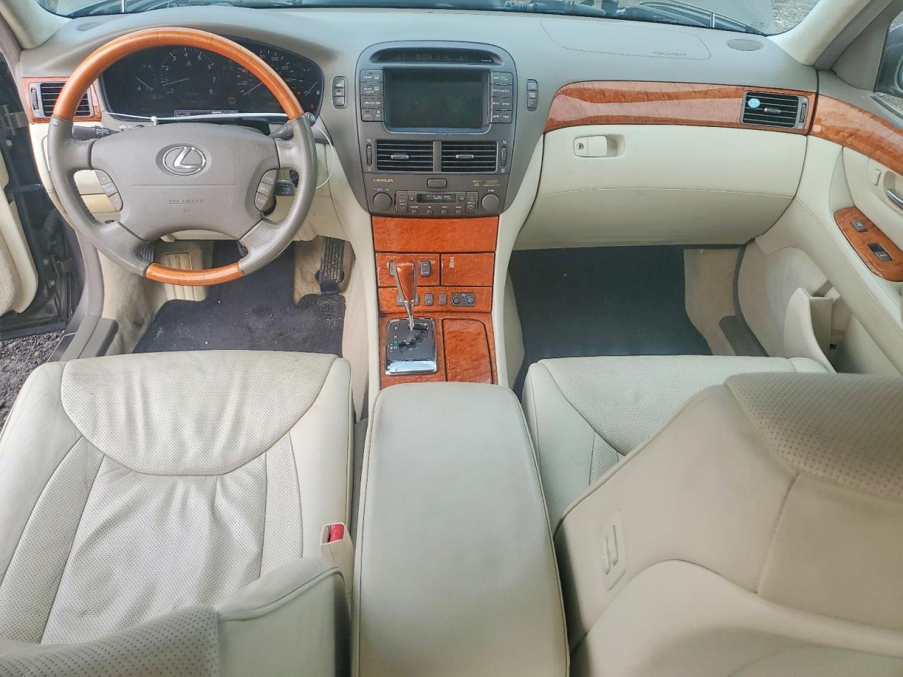 2005 Lexus Ls 430 Tan vin: JTHBN36F855016284