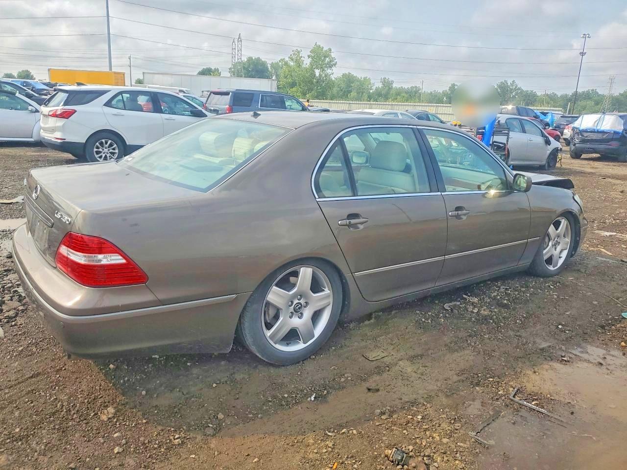 2005 Lexus Ls 430 Tan vin: JTHBN36F855016284